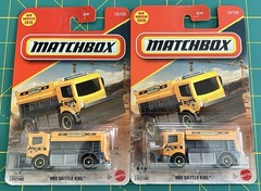 LOT OF 2 – 2026 MATCHBOX MBX GRITTER KING MBX CONSTRUCTION 13/125 NEW FOR 2026