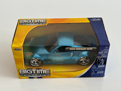 JADA TOYS 2003 NISSAN 350Z BIG TIME KUSTOMS TEAL RARE COLOR 1:32 Scale