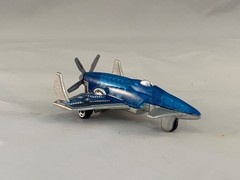 Hot Wheels Poison Arrow 2005 Kmart Clear Blue Micros