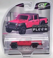 GREENLIGHT COLLECTIBLES SHOWROOM FLOOR SERIES 7 PINK 2024 JEEP GLADIATOR RR’S!!