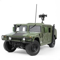 1/18 Scale Diecast Military Hummer H1 Model Truck – Pre-Assembled Off-Road Colle