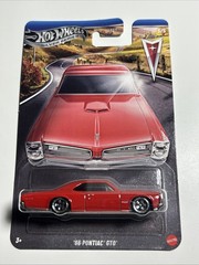 Hot Wheels ‘66 Pontiac GTO Silver Series CHASE #5/5 Walmart Exclusive