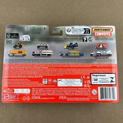 2024 Matchbox Convoys Ford C900 Cabover & Gravel Trailer Backhoe 1:64 Diecast