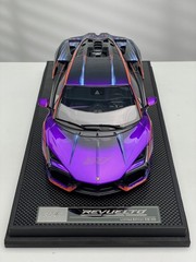 Lamborghini Revuelto (Purple Abstract) [IVY Merit Model] 1/18 scale