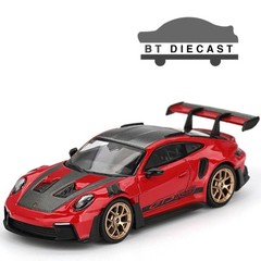 MINI GT PORSCHE 911 992 GT3 RS WEISSACH PACKAGE 1/64 GUARDS RED MGT01060