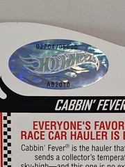 NEW Hot Wheels RLC Cabbin’ Fever Blue Flames #2704 Of 05000