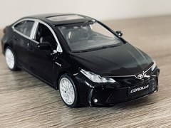 TOYOTA COROLLA HYBRID NEW BLACK 1/33 VEHICLE HTF DIECAST COLLECTORS MODEL GIFT