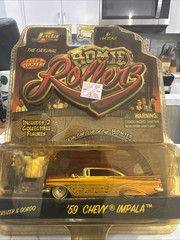 Jada Toys 1:64 Homie Rollerz ’59 Chevy Impala with Cruzer & Gordo Figures AA