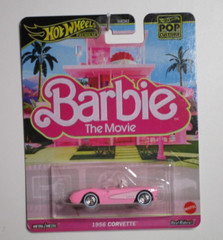 HOT WHEELS POP CULTURE BARBIE THE MOVIE 1956 CHEVY CORVETTE JBL79