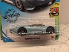 Hot Wheels McLaren Lot Of 4 Speedtail, Senna, 7205, P1, HW Exotics Blue, Purple