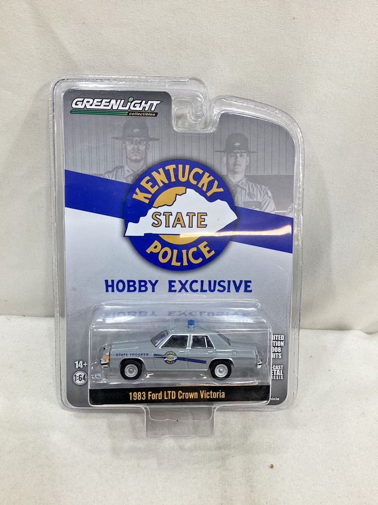 Greenlight Hot Pursuit Kentucky State Police Car 1983 Ford LTD Crown Victoria