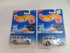 1996 Hot Wheels Silver Series II ’40s Woodie #421 Lot Of 2