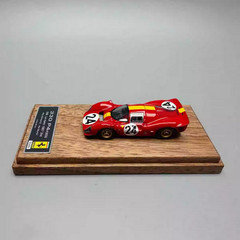 DMH 1/64 Ferrari 330P4 412P 1967 DAYTONA 24H Le Mans Racing Resin Model