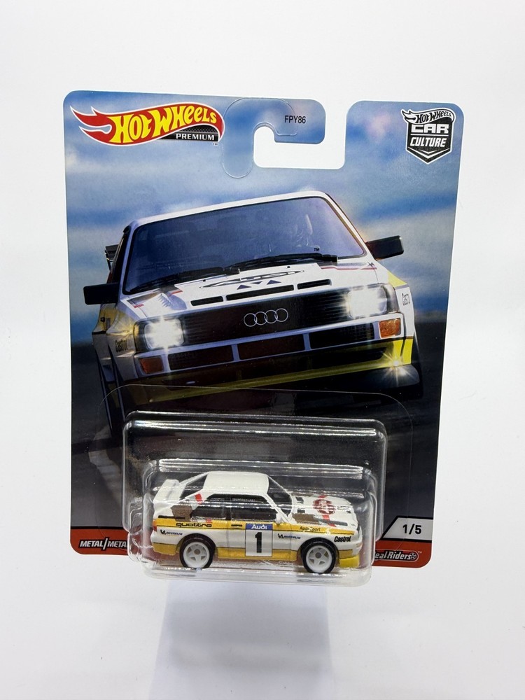 HOT WHEELS CAR CULTURE THRILL CLIMBERS AUDI SPORT QUATTRO