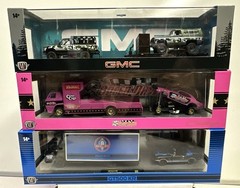 M2 Auto Haulers Release 86 : Complete Set Of 3 Dodge, Ford & GMC Trucks R86