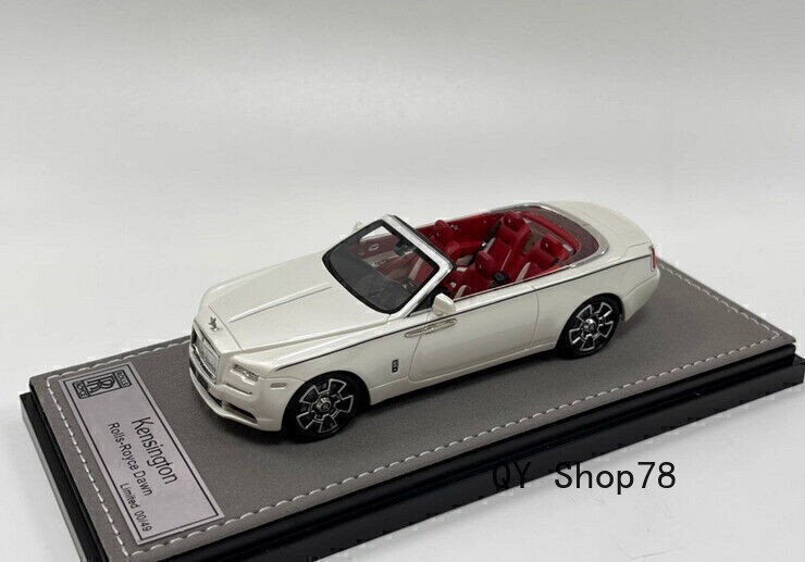 Kensington 1/43 Silver Resin car model Rolls Royce Shadow