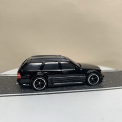 Hot Wheels Premium Boulevard #60 Mercedes-Benz AMG E36 Estate Wagon Custom Black