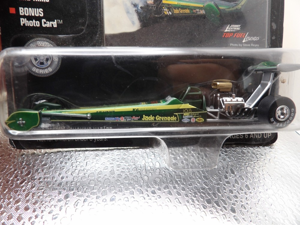 JADA GRENADE TOP FUEL DRAGSTER 1999 JOHNNY LIGHTNING TOP FUEL LEGENDS 1:64