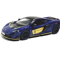 Kinsmart McLaren 675LT Exclusive Edition Navy Blue 1/36 Scale Diecast Car