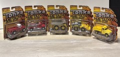 2014 Tonka Dump Dozer Fire Pickup Metal Diecast Lot of 5 Trucks NEW 1/64