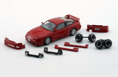 BM Creations Nissan 180SX PRS13 – Red – LHD 1:64 Scale Diecast Car 64B0306