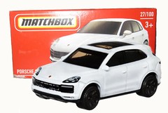 MATCHBOX PORSCHE CAYENNE TURBO WHITE 2024 POWER GRABS RELEASE HVR08-DNK70