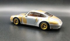 *Custom Hot Wheels* ’96 Porsche Carerra “Artsy Chromegold” By NoScalpCustoms