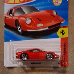 Hot Wheels 2026 NEW Case G Ferrari Dino 206 GT SC (Promo Combine Shipping)