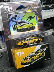 Trends Hobby 1:64 Porsche 911 GT3 R Yellow #911 Car Diecast New