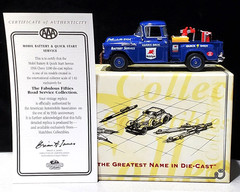 Matchbox 56 1956 Chevy 3100 Pickup Truck Mobil Battery Quick Start YRS03-M 1:43