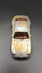 *Custom Hot Wheels* ’96 Porsche Carerra “Artsy Chromegold” By NoScalpCustoms