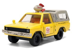 PIZZA PLANET TRUCK YELLOW WEATHERED “TOY STORY” 1/32 DIECAST MODEL BY JADA 36301