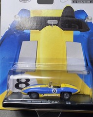 1959 Chevrolet Corvette XP-86 in Blue and Yellow : M2 Machines 1:64 : R116 24-44