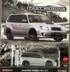 2025 Hot Wheels Car Culture Fast Wagons , Subaru Forester STI , Free shipping !