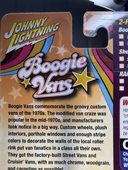 Johnny Lightning Boogie Vans 2-Pack 1976 Dodge Tradesman/1975 Chevy G20 1:64