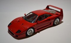 1:18 Hot Wheels Ferrari F40 highly detailed, with original box not Kyosho BBR