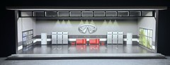 Infiniti G35 Theme FOR Hot Wheels 1:64 Model Diorama Garage LED Lighting!