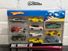 2009 Hot Wheels 10 Pack Ferrari 288 GTO & FXX ’53 Chevy Exclusive (Soft Corners)