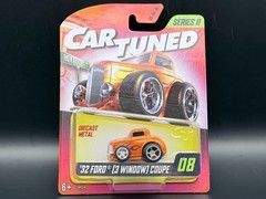 Cartuned 32 Ford 3 Window Coupe Orange Series 11 Mainline 2026 #08 1/64