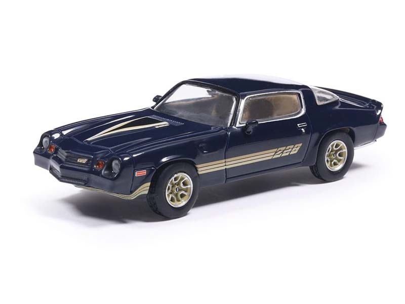 1981 Chevrolet Camaro Z28 – Dark Blue Diecast 1:64 Scale Model – IXO IA64018