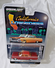 1:64 CALIFORNIA LOWRIDERS 1964 CHEVROLET IMPALA CUSTOM CONTINENTAL NOT PRODUCED!