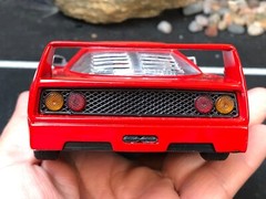 SUNNY SIDE SS7704 1:24 Diecast Model RED 1987 FERRARI F40 Opening Doors NO BOX