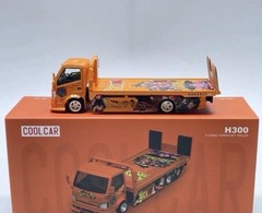 Orange Dragonball H300 Tow Flatbed Truck Model Diecast Cool Car