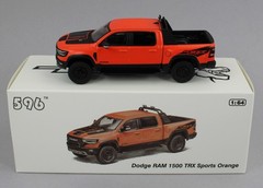 1:64 *596 MODELS* ORANGE Dodge RAM TRX Pickup Truck *NIB*