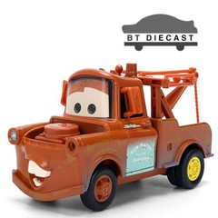 JADA DISNEY CARS TOW MATER TOW TRUCK 1/32 DIECAST MODEL CAR BROWN 37051
