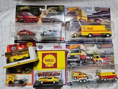 Hot Wheels 2020 Car Culture ‘Team Transport ‘ Lot Of 6 Shell Gas Theme NIP!