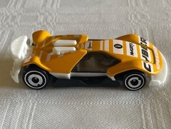 Lot Of 2 Mattel Hot Wheels Cars Cyber Speeders 2017 Blue And Yellow GUC