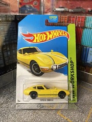 2014 Hot Wheels #192 HW Workshop-HW All Stars TOYOTA 2000 GT Yellow Variation