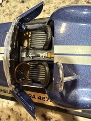 1964 Shelby Cobra 427 S/C Diecast 1:18 Model, Blue with White Stripes