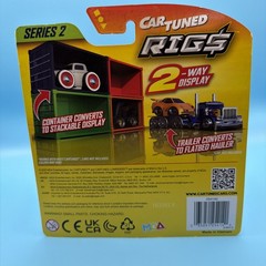 Cartuned Sneaky Pete, Green with Yellow Container #04 Rigs Series 2, 1/64 Sealed